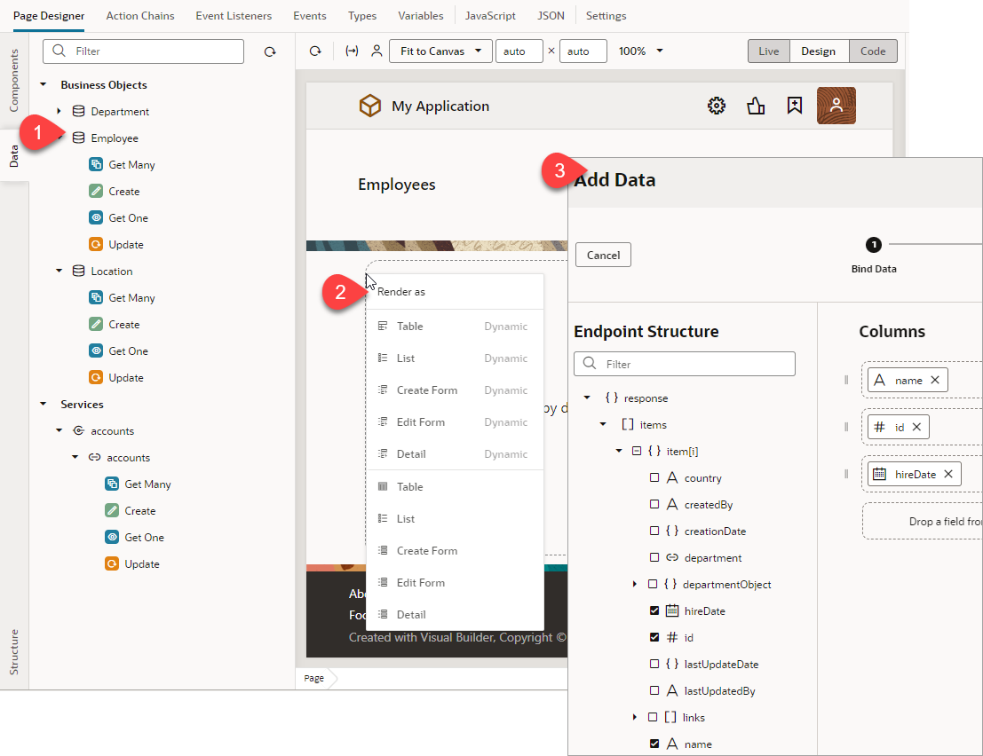 Description of data-palette-dynamic-employee-table.png follows