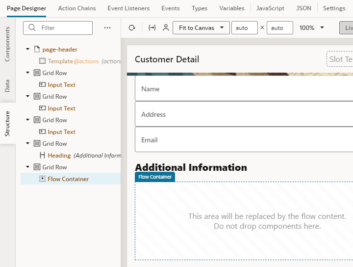 Description of page-designer-component-flowcontainer.png follows