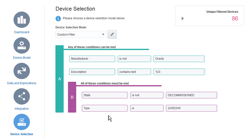 Description of app-device-selection-custom-filter-saved.jpg follows