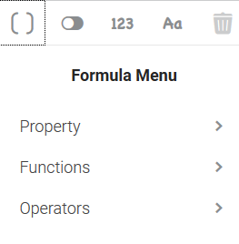 Elements of the Formula Editor