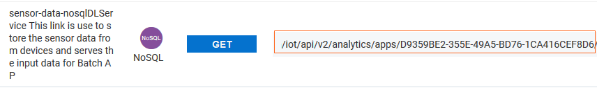 REST endpoint of the senaor-data_nosql link