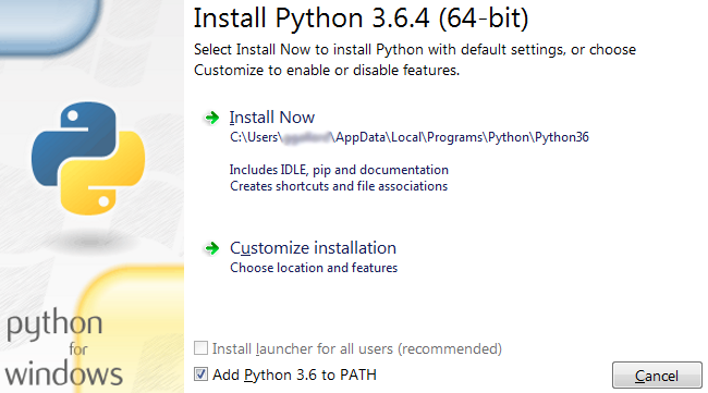 python installer