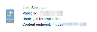 Load balancer IP address