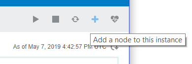 Add Node button on instance toolbar