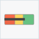 This is an image of the linear status meter field icon.