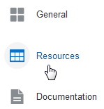 This is an image of the Resources icon.