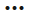 Three dots menu (horizontal)