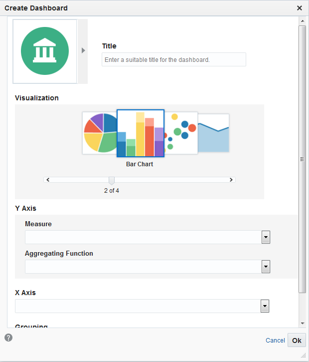 Create Dashboard Dialog