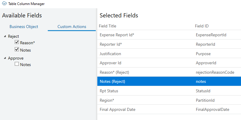 Description of custom_action_columns_available_fields_selected.png follows