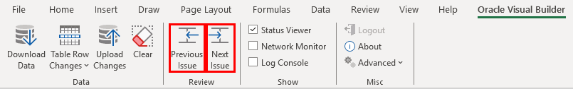 Description of previous-next-icons-visual-builder-tab.png follows