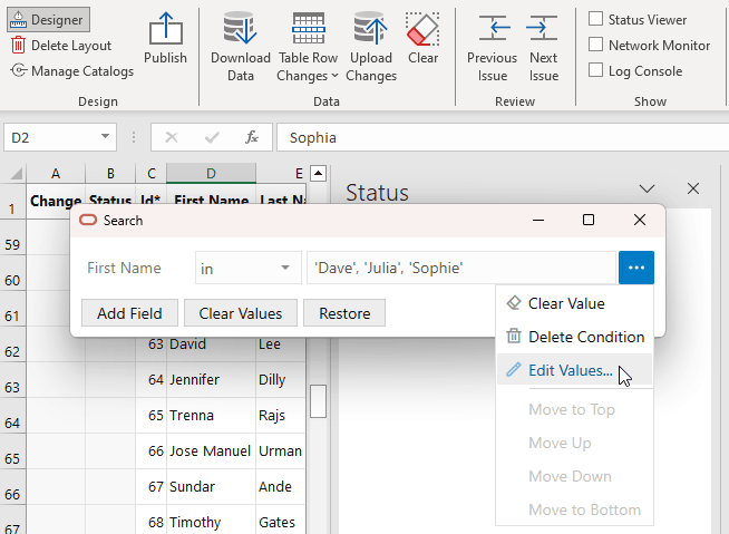 Description of edit-values-operator.png follows