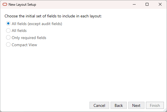 Description of excel-choose-fields.png follows Description of excel-choose-fields.png follows