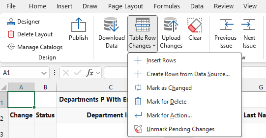 Create Rows from Data Source