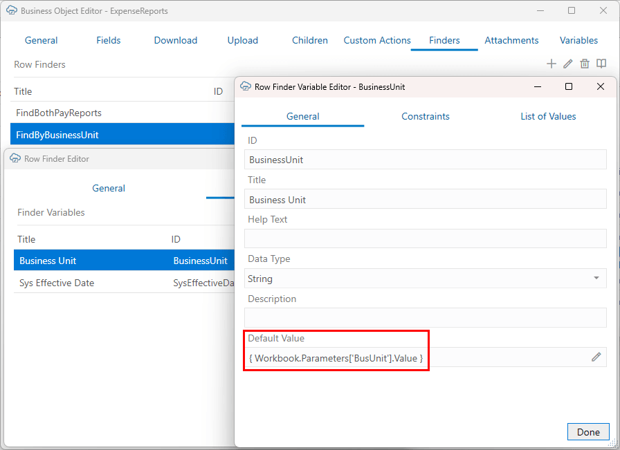 Description of expression-row-finder-variable.png follows