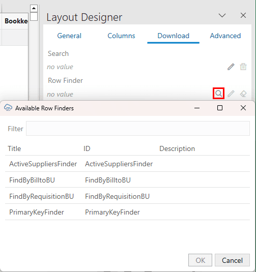 Description of finder-table-property.png follows