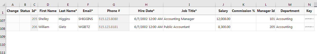 Description of excel-deletedrows.png follows