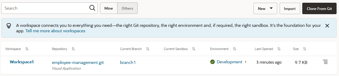 Description of default-visualapp-workspace.png follows
