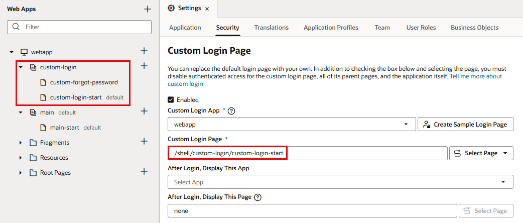 Description of create-sample-login-page.png follows