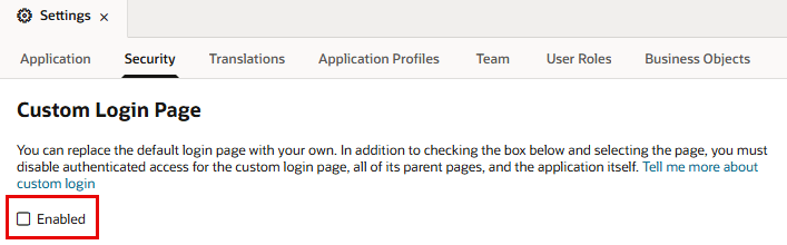Description of enable-custom-login.png follows