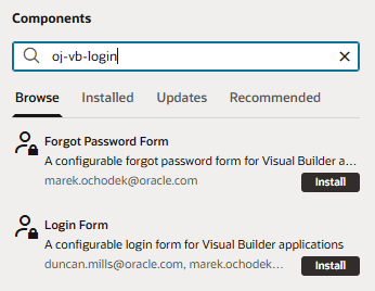 Description of install-login-components.png follows