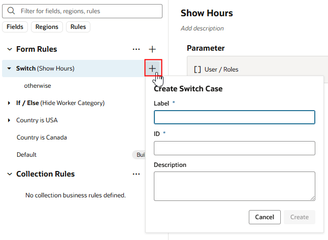 Description of nested-switch-createcase1.png follows