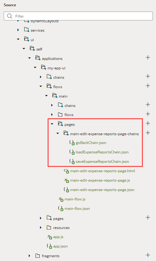Description of action-chains-json-source-view-appui.png follows