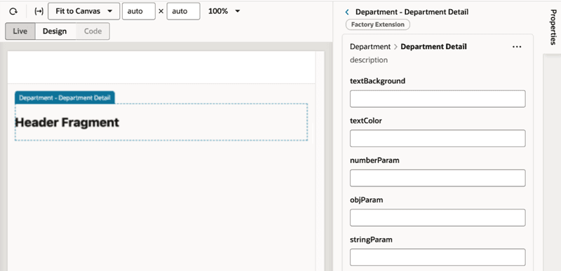 Description of designer-fragment-input-parameters.png follows