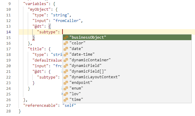Description of fragment-variable-json.png follows