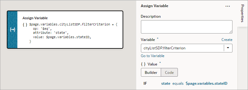Description of trigger-action-assignvariables1.png follows