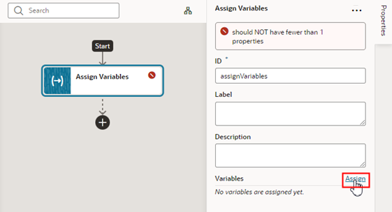 Description of enable-assign-variable.png follows