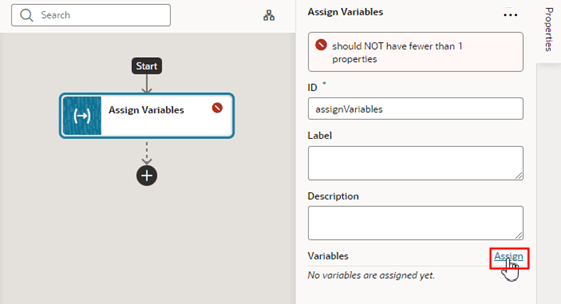 Description of enable-assign-variable1.png follows
