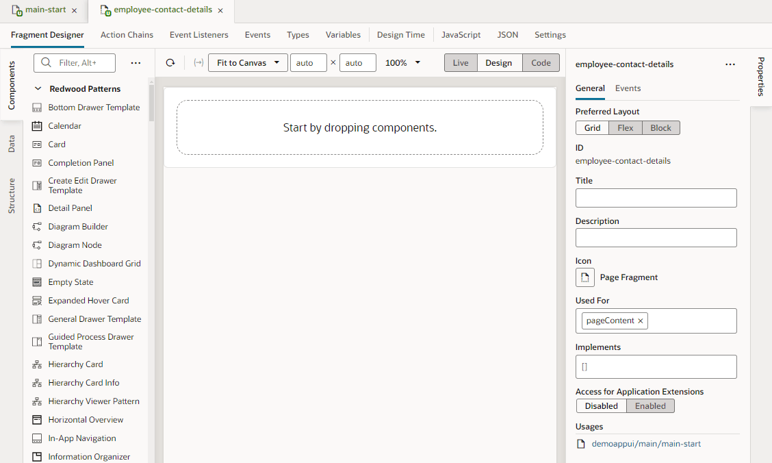 Description of fragment-designer-view1.png follows
