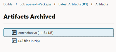 Description of package-artifact-archive.png follows