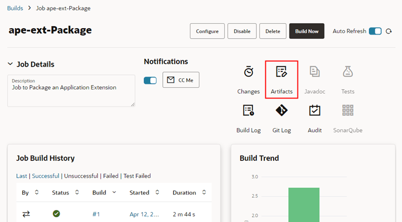 Description of package-job-artifacts1.png follows