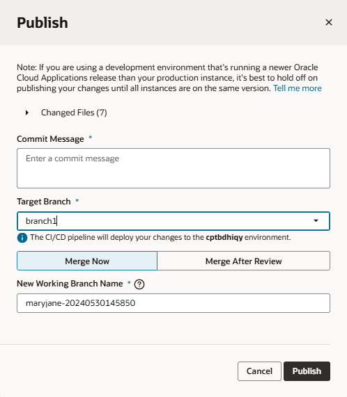 Description of publishchanges1.png follows