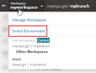 Description of switch-workspace-designer1.png follows Description of switch-workspace-designer1.png follows