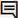 Line comment navigator icon