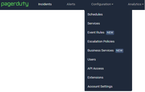 Description of pagerduty-menu.png follows