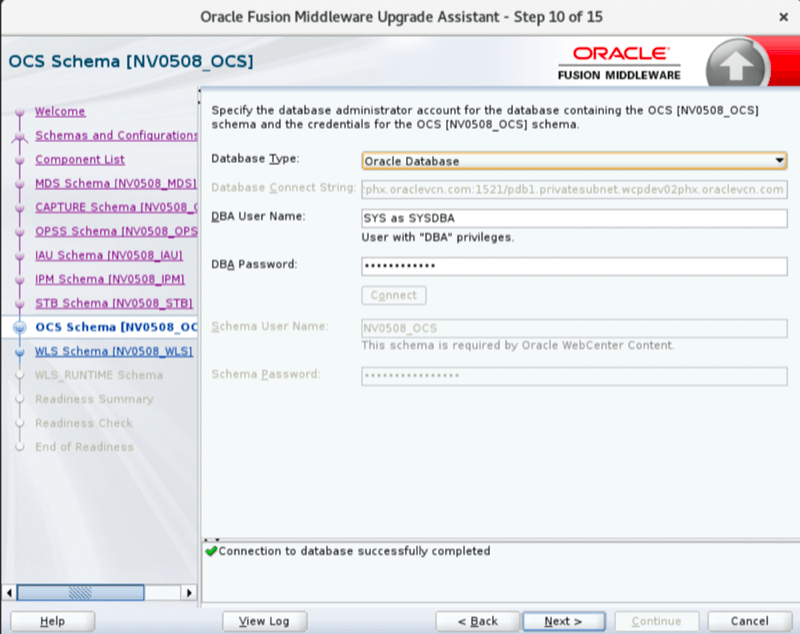 Schema readiness step 10