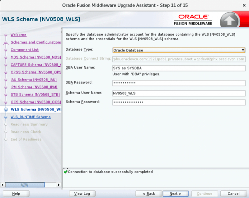 Schema readiness step 11