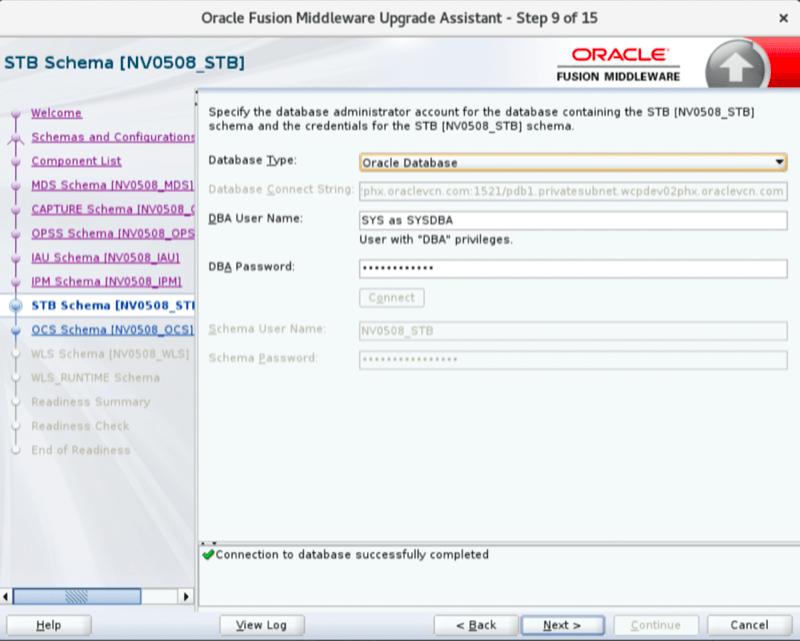 Schema readiness step 9