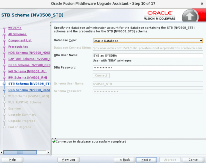 Schema upgrade step 10