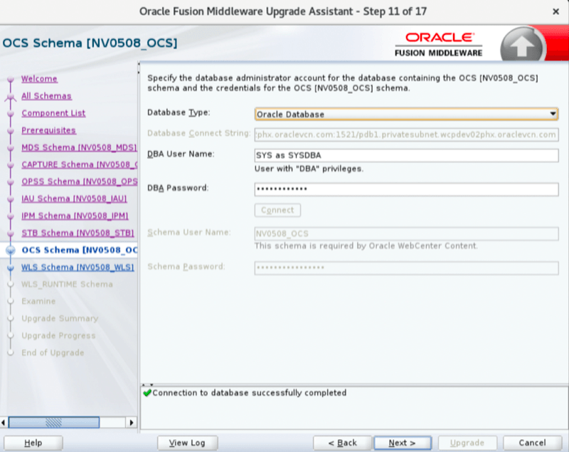 Schema upgrade step 11