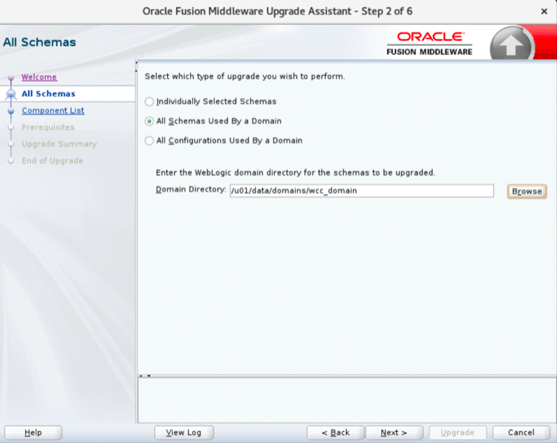 Schema upgrade step 2