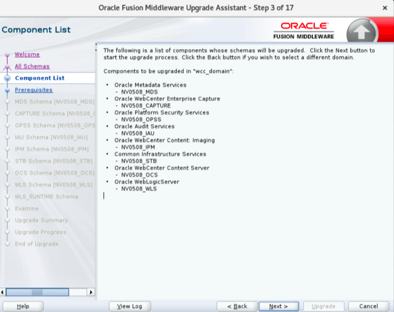 Schema upgrade step 3