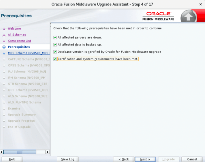 Schema upgrade step 4