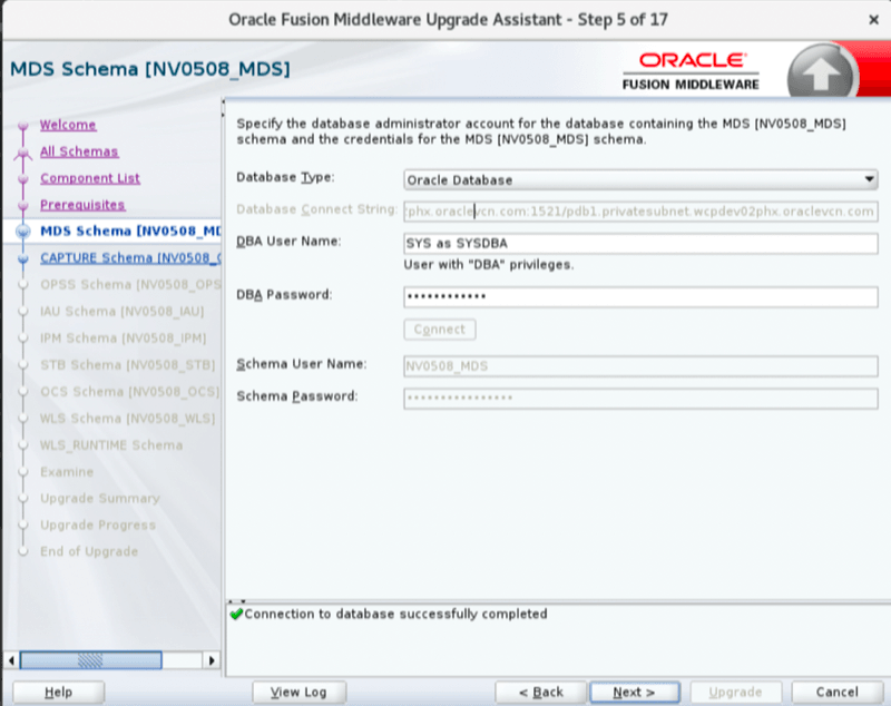 Schema upgrade step 5
