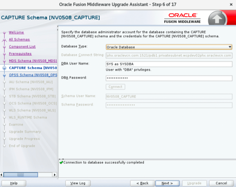 Schema upgrade step 6