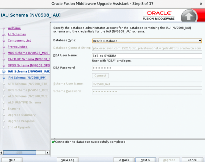 Schema upgrade step 8