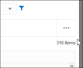 Count of Items on Transaction Search